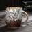 Creative Personality Mug Large-Capacity Simple Ceramic Mug For Men And Women Couples Japanese Coffee Cup Kiln Change Drinking Cup