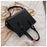 Stone pattern broadband tote bag