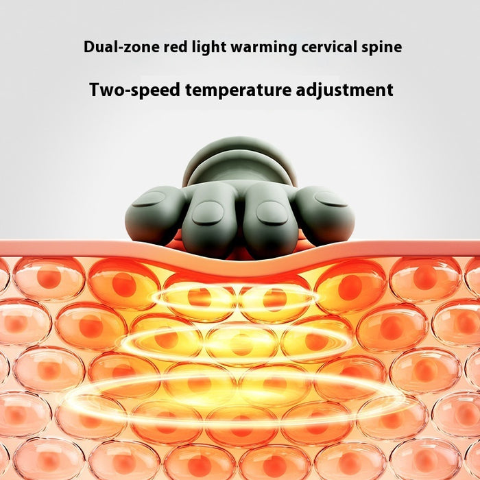 Electric Neck And Shoulder Muscle Massager Wireless Shoulder And Back Kneading Massage Shawl Neck Masajeador Relax Pain Relief