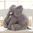 Soft Comfort Elephant Plush Toy  Accompany Sleeping Baby Sleep Child Pillow Leather Shell