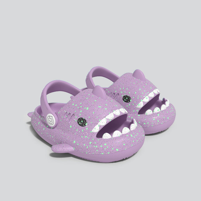 Shark Luminous Children's Slippers Cartoon Cute Slippers