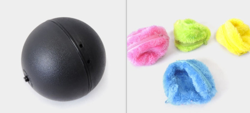 Pet Electric Toy Automatic Plush Ball