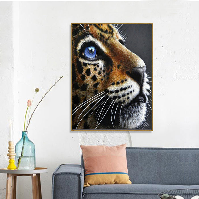 Tiger Kit DIY Photo Frame Picture By Number Animal Hand-painted Art Gift Home Decoration