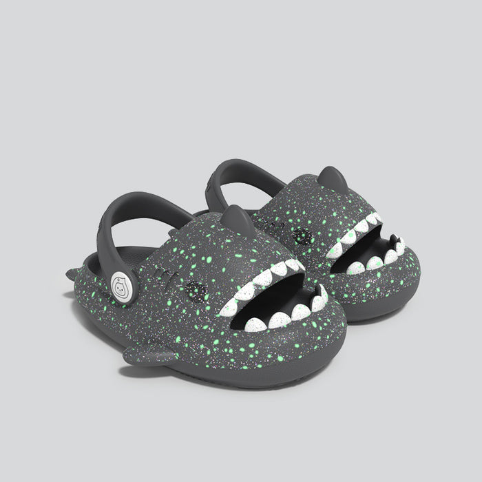 Shark Luminous Children's Slippers Cartoon Cute Slippers