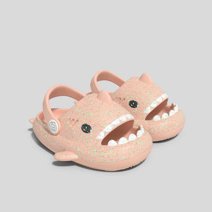 Shark Luminous Children's Slippers Cartoon Cute Slippers