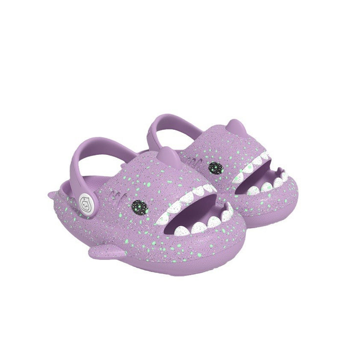 Shark Luminous Children's Slippers Cartoon Cute Slippers