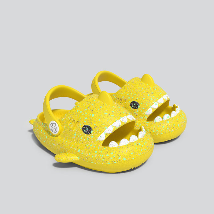 Shark Luminous Children's Slippers Cartoon Cute Slippers